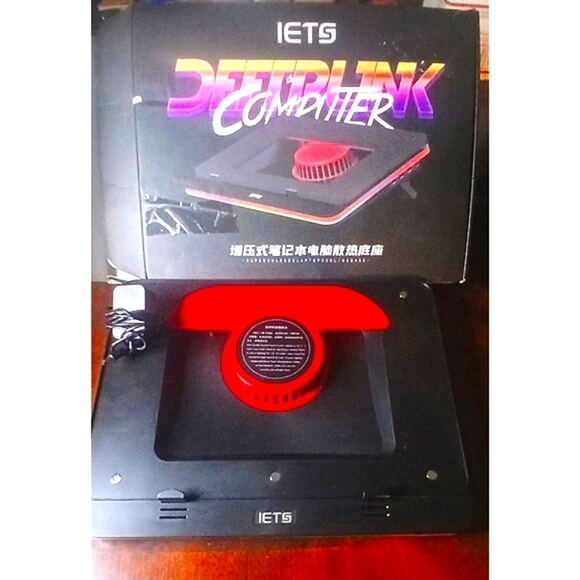 IETS Deftpunk Computer Super Charged Laptop Cooling Base Gt500 - Picture 1 of 7